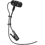 Audio-Technica ATM350cW Cardioid Condenser Clip-on Instrument Microphone