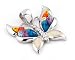 Millefiori Butterfly Pendant