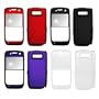 Premium Rubberized Cell Phone Hard Cover Case with Protective Lens for Nokia E71 / E71x (Choose from 6 Colors; Black, Blue, Clear(non-rubberized), Neon Green, Purple, Red)