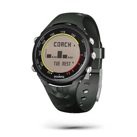 Suunto t4c Heart Rate Monitor and Fitness Trainer Watch without ANT Belt (Black Frost)