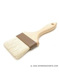 Buy 3'' Wide Flat Brush with Natural Bristles and Wooden Handle