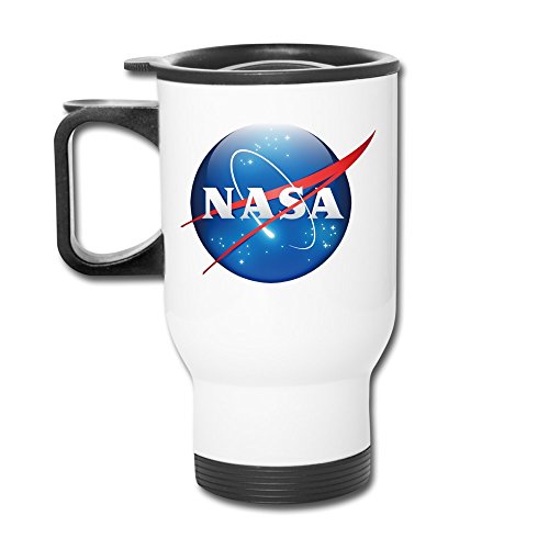 Household Cool NASA Classic Black And White Travel Mug