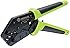 Greenlee Textron 8026 Ergonomic CrimpALL 8000 Open Barrel Non-Insulated Terminal Crimper