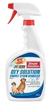 Simple Solution Oxy Solution Carpet Stain Remover, 32 Ounce Spray