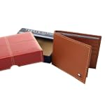 Tommy Hilfiger Mens Leather Bifold Passcase Wallet