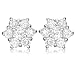 Tuscany Silver Damen-Ohrringe Cubic Zirconia Cluster Stud - 8.58.3309