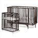 Bam Crib & Bassinet Set Finish: Ebony