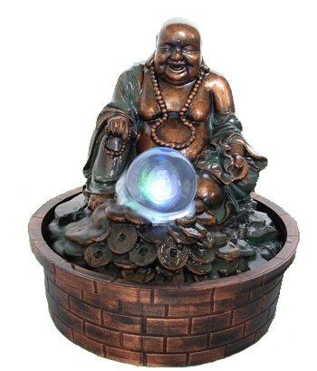 Delight Trading TQ766459A Happy Buddha Fountain