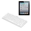 Merkury Innovations ColorKeys Bluetooth Keyboard for iPad, iPad Mini, iPhone, iPod (White)