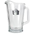 Los Angeles Kings 60oz Glass Pitcher - Primary Logo NHL Hockey