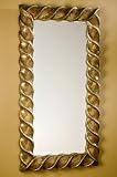 Cortes Barley Twist Mosaic Large Scale Floor Wall Mirror