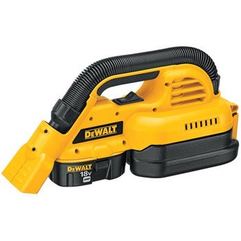 DEWALT DC515K 1\\\/2 gallon 18 Volt wireless NiCd Wet\\\\\\ \/ dry VAC
