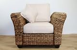 Conservatory furniture KINGSTON ABACA (Banana leaf) Designer Armchair