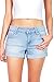 Celebrity Pink Women's Juniors Low Rise Shorts with Rolled Up Hem