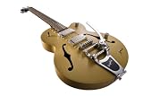 Normandy  ATGWB-GD Archtop Guitar with Bigsby, Anodized, Gold