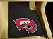 Western Kentucky WKU Hilltoppers 2 PIECE CARPET CAR/TRUCK/AUTO FLOOR MATS
