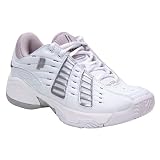 Prince Women's T20 Tennis Shoe- White/Light Gray