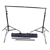 Opteka BDS100 Heavy-Duty Professional Photography Backdrop Supporting System with 9.5-foot Crossbar and Carrying Case