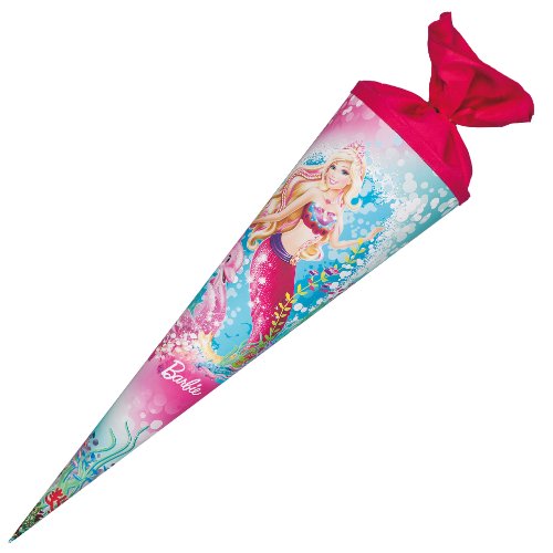 Nestler 5704182-Schult&uuml;te Barbie-Meerjungfrau, 70 cm, rund