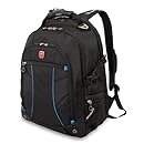 SwissGear Laptop Computer Backpack SA3118 (Black/Blue) Fits Most 15 Inch Laptops