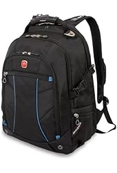 SwissGear Laptop Computer Backpack SA3118 (Black/Blue) Fits Most 15 Inch Laptops