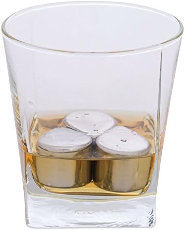 Reusable Ice Cubes - Stainless Steel Drink Chillers - Raindrops