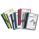 Produkt-Bild: Durable Klemmmappe A4 PP dunkelrot f&uuml;r bis zu 30 Blatt