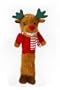 Loofa Reindeer 12" Plush Holiday Dog Toy