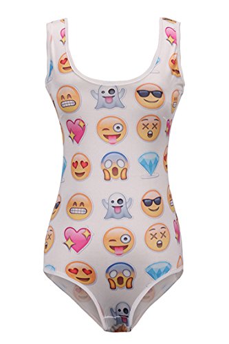 3D Emoji Design Swimsuit