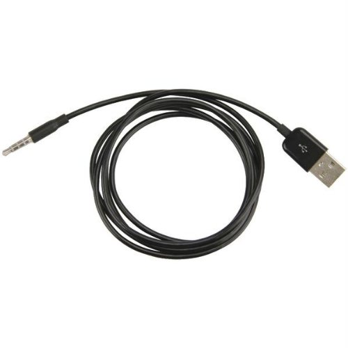 Scosche SF3USBK syncABLE for iPod Shuffle 3G/4G