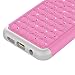 Galaxy S7 Edge Case, EC Hybrid Dual Layer Diamond Studded Bling Crystal Rhinestone Protective Case Cover for Samsung Galaxy S7 Edge (Pink+Grey)