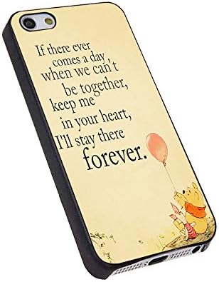 winnie the pooh disney honey bear quotes for iPhone Case (iPhone 6 plus/6S plus black)