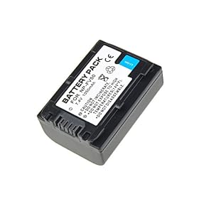 NEEWER® Two (2) High Capacity Rechargeable Lithium Ion Replacement Batteries NP-FV50 (NPFV50) for Sony Handycam Digital Camcorder