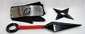 NARUTO: 3 pcs Ninja Star Kunai Headband Combo Set