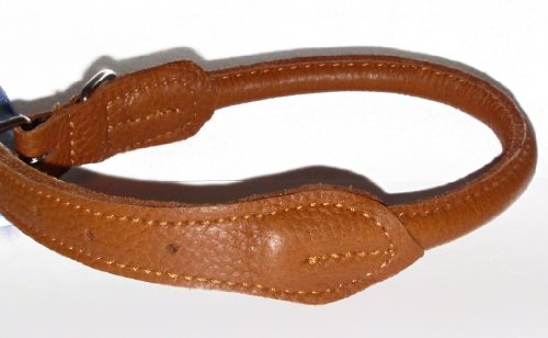 Nobby 78771-23 Halsband Elchleder L: 40 cm, &Oslash; 10 mm, braun Preisvergleich