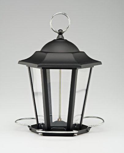 METAL CARRIAGE WILD BIRD SEED FEEDER ROBUST AND STYLISH