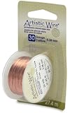 Artistic Wire 30-Gauge Bare Copper Wire, 30-Yards