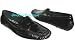 Coach Suellen Crinkle Patent Black Driving Moc Loafer