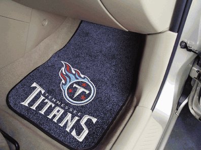 Tennessee Titans NFL Car Mats 2-PC Front