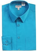 Gioberti Men's Long Sleeve Solid Dress Shirt