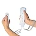 BargainUniverse� WHITE Remote and Nunchuck Controller Combo for Nintendo Wii -Free Silicone Sleeve and Wrist Strap - Retail Packing