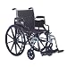 Invacare IVC Tracer SX5 Wheelchair w/Footrest- BLACK 20 in Seat Width Flipback