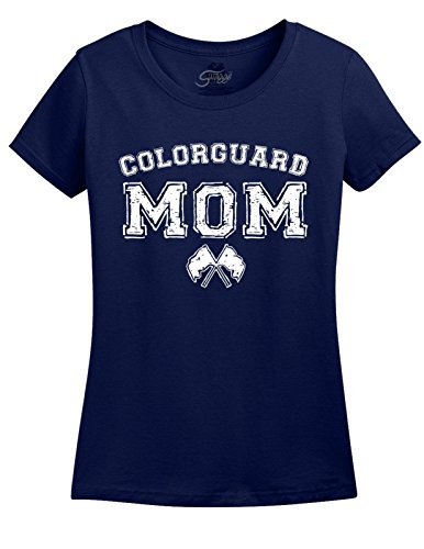Ladies Color Guard Mom T-shirt