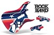 Rock Band Guitar Skin, Fits Xbox 360 / PS3 (Stratocaster Guitar) Rebel Flag