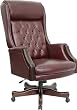 Tufted High Back Executive Leather Office Chair [KC-C696TG-GG]