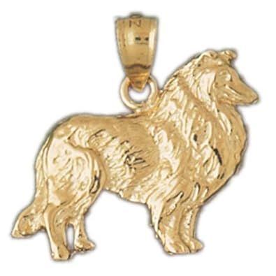 Cheap Girls Jewelry Dazzlers Solid 14k Gold Collie Dog Charm Pendant Available in three colors from jewelsberry (weights: 2.5 grams only) For Sale Cheap Girls Jewelry Dazzlers Solid 14k Gold Collie Dog Charm Pendant Available in three colors from jewelsberry (weights: 2.5 grams only) For Sale