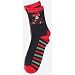 Brighten the Season Happy Holidays Socks BLACK One Sz