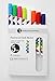 Moderne Basics Set of 8 Chalk Markers for Whiteboard, Blackboard, Glass & Vinyl Labels Includes Set of 42 Piece 3
