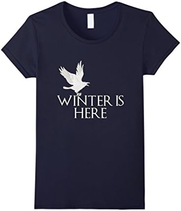 Women's Winter Is Here | White Raven | Thrones | Stark XL Navy