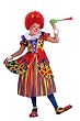 Girls Clown Princess Costume - Child Large